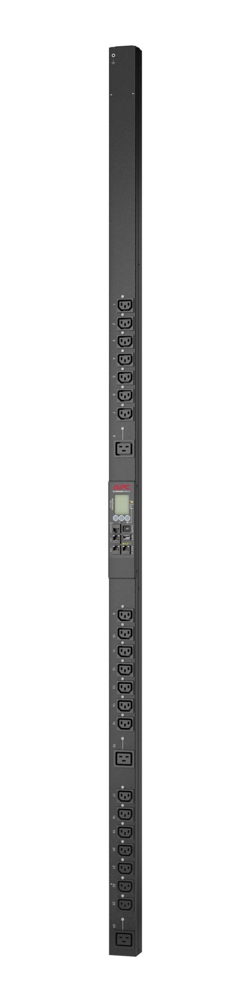 APDU9959EU3 unidad de distribución de energía (PDU) 24 salidas AC 0U Negro