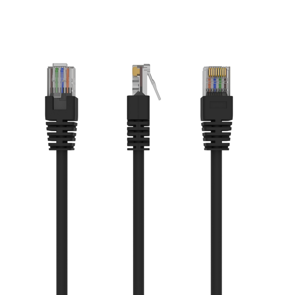 PP12-2M/BK cable de red