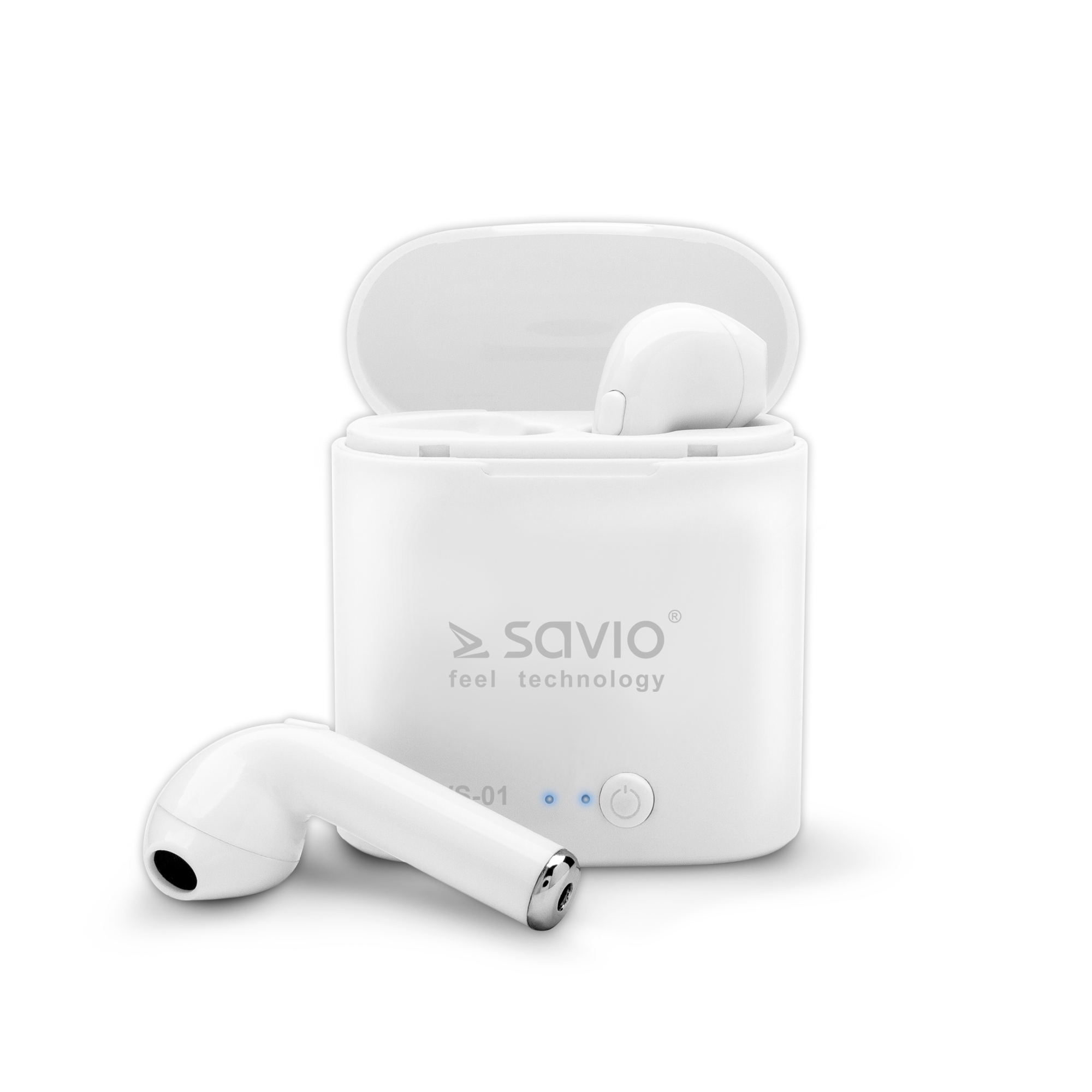 TWS-01 Biale Auriculares Inalámbrico Dentro de oído Llamadas/Música/Deporte/Uso diario Bluetooth Blanco