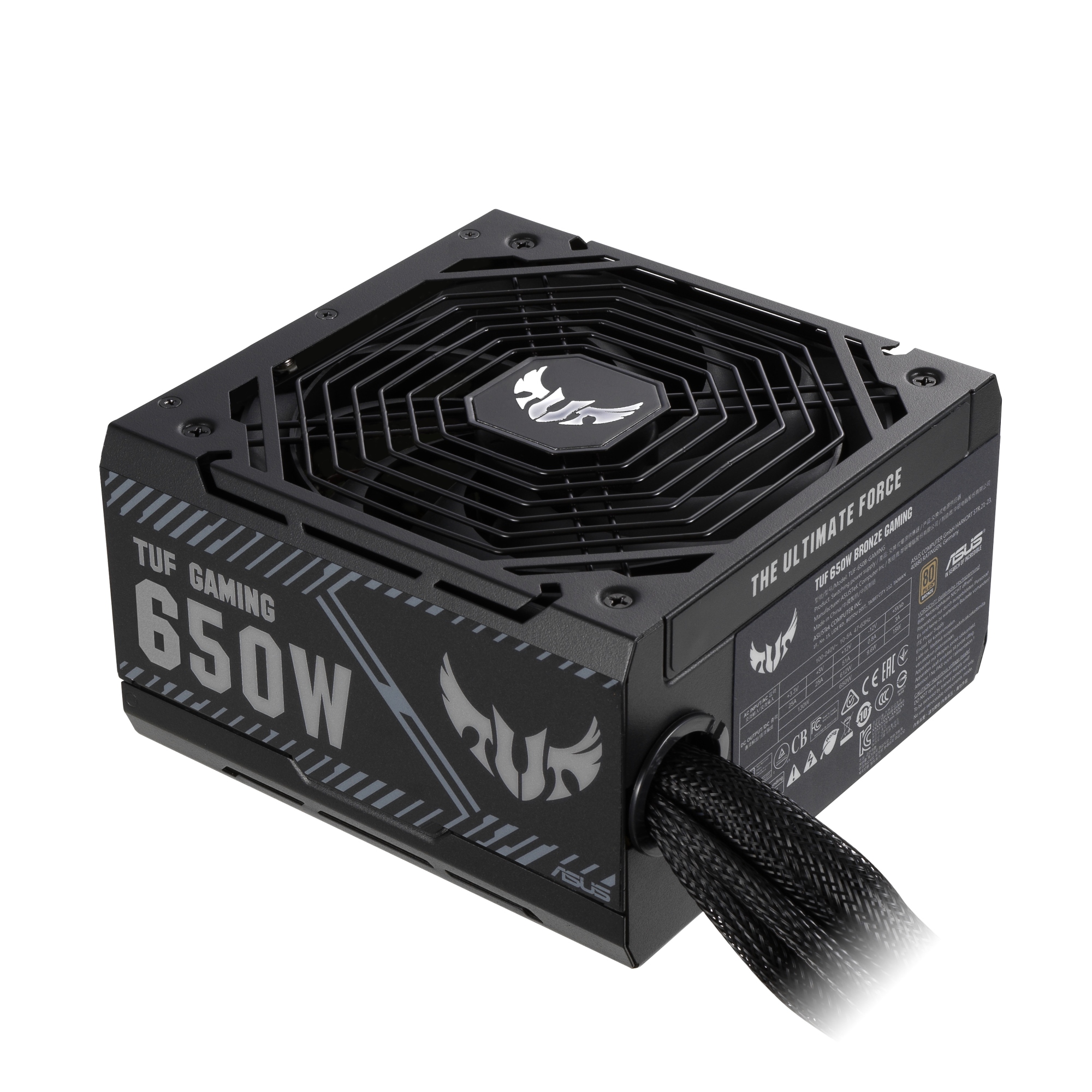 TUF-GAMING-650B unidad de fuente de alimentación 650 W 20+4 pin ATX ATX Negro