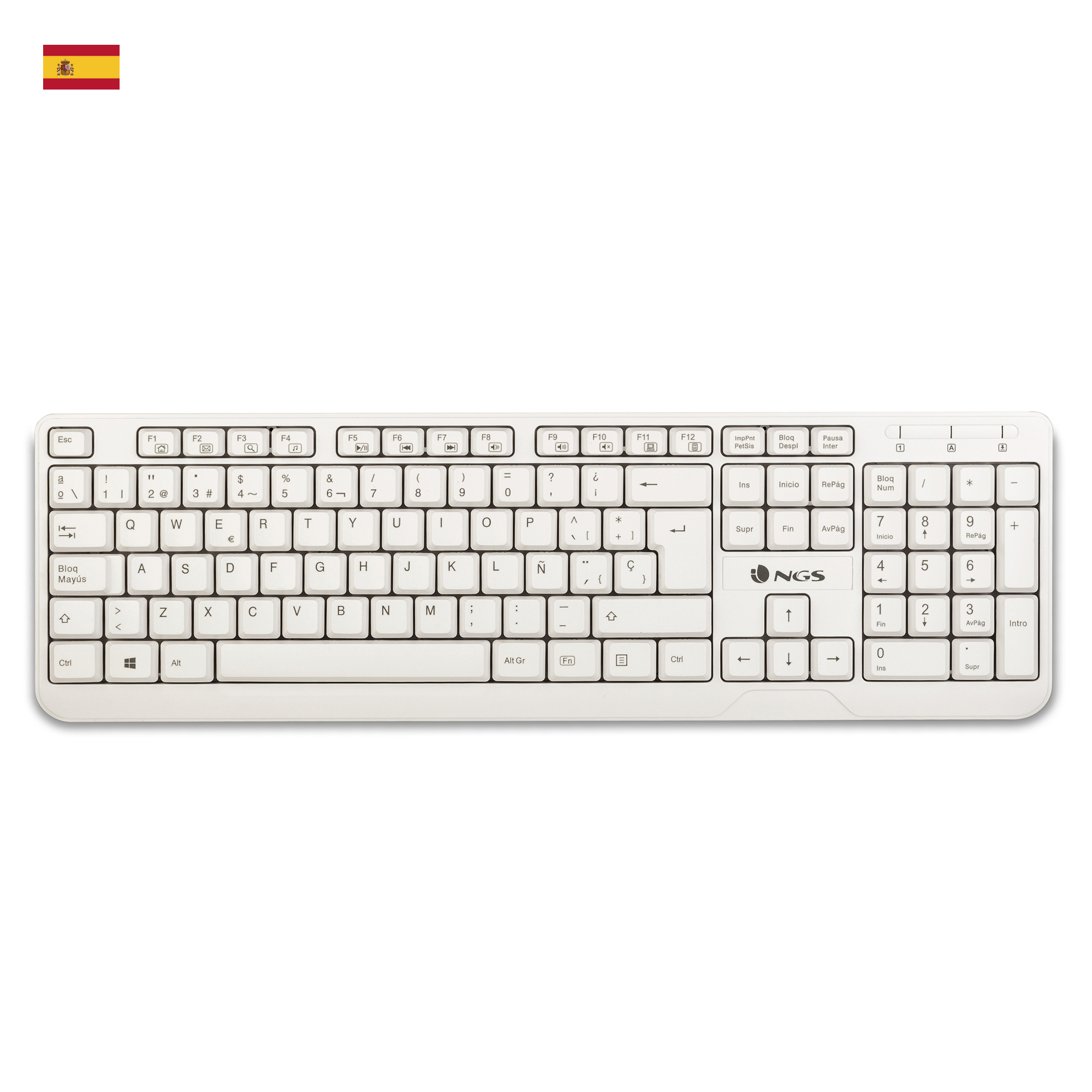 Spike (Español), QWERTY