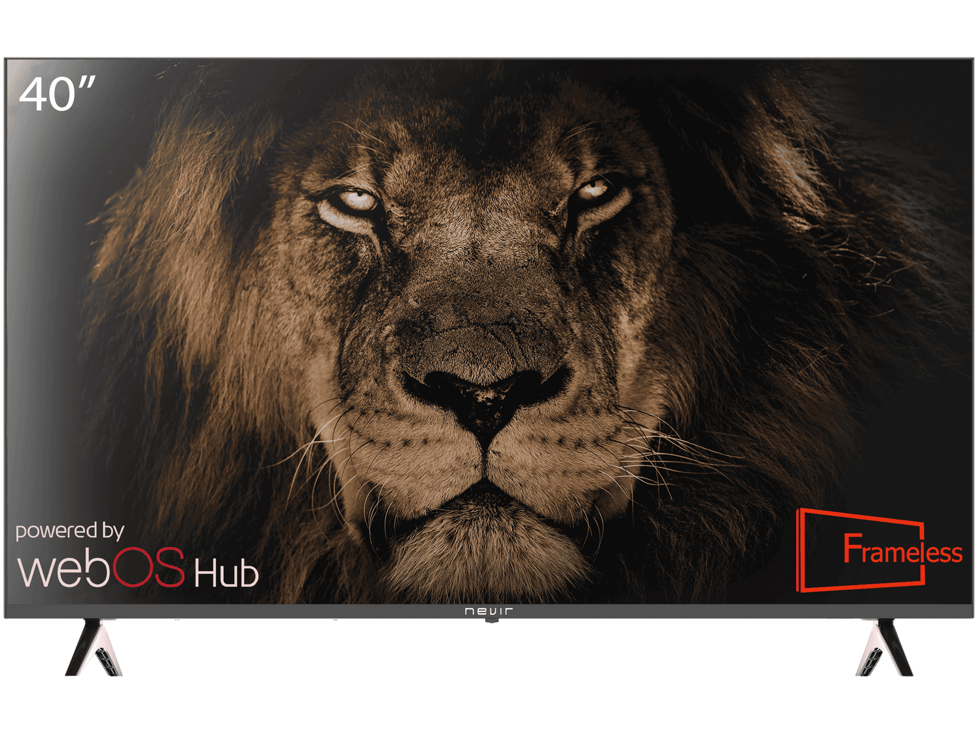NVR-8840-40FHWBT Televisor 101,6 cm (40") Full HD Smart TV Wifi Negro 290 cd / m²