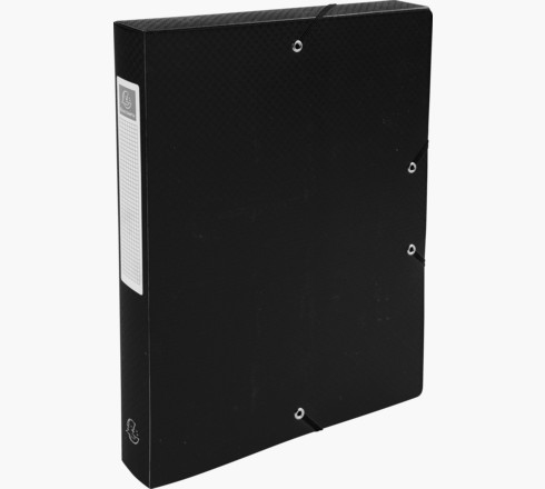 59781E caja archivador Negro Polipropileno (PP)