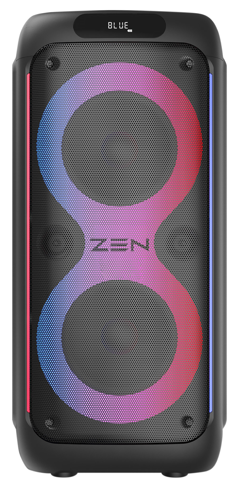 Rings Altavoz para fiestas Negro 95 W