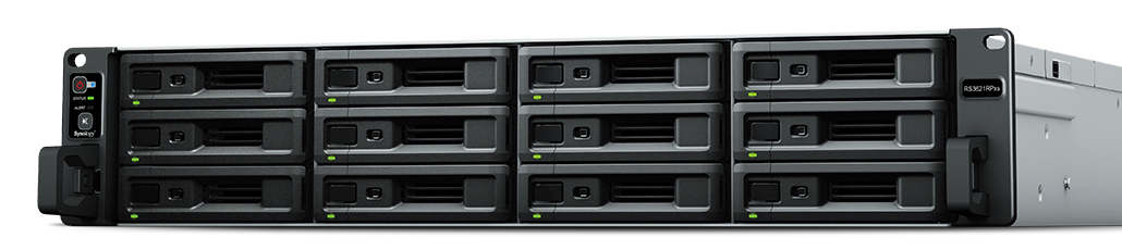 RackStation RS3621RPXS servidor de almacenamiento Bastidor (2U) Ethernet Negro D-1531