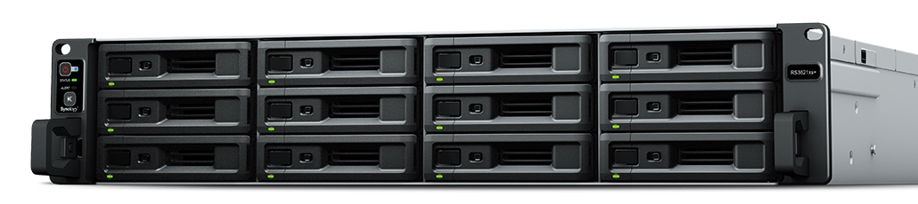 RackStation RS3621XS+ servidor de almacenamiento Bastidor (2U) Intel® Xeon® D-1541 8 GB DDR4 Negro