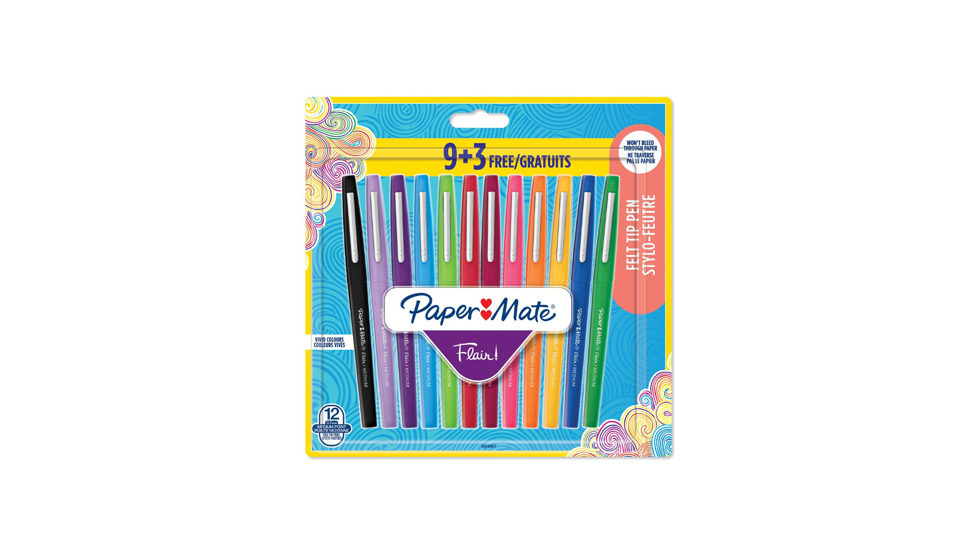 Flair rotulador Medio Multicolor 12 pieza(s)