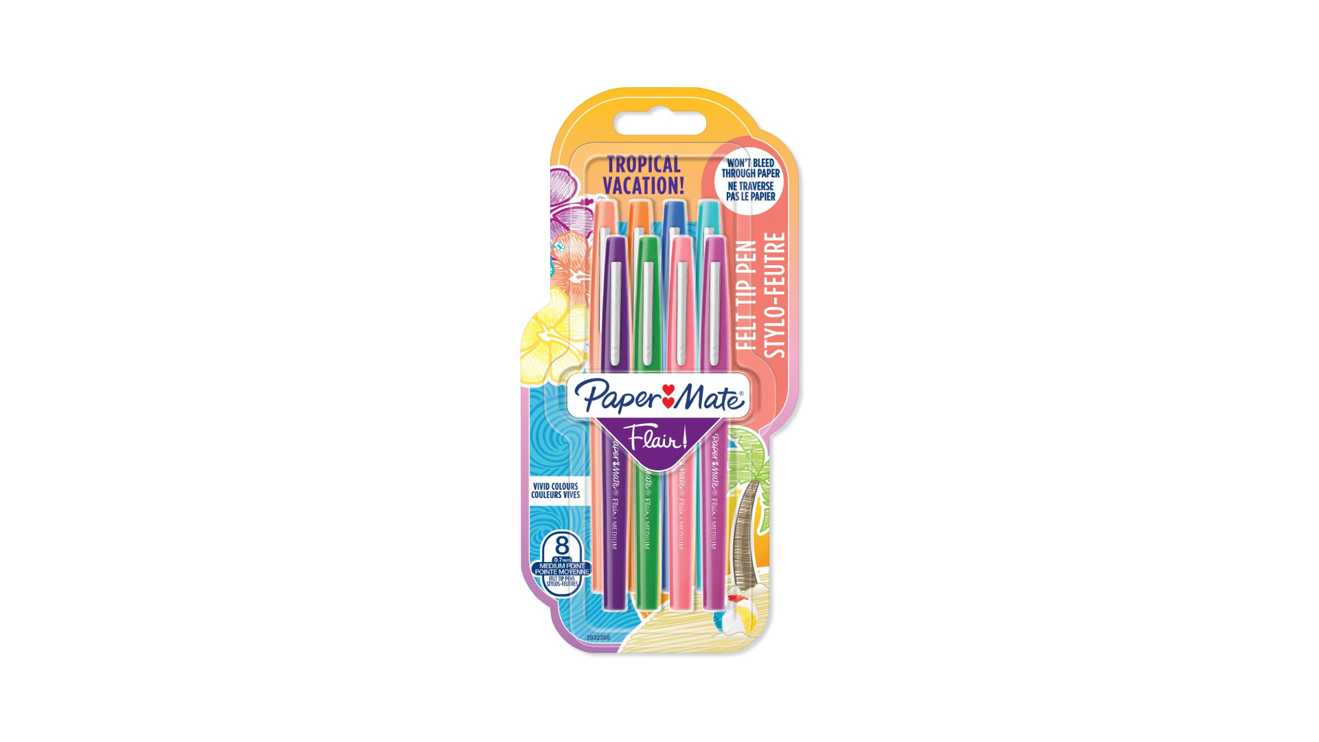 Flair rotulador Medio Multicolor 8 pieza(s)
