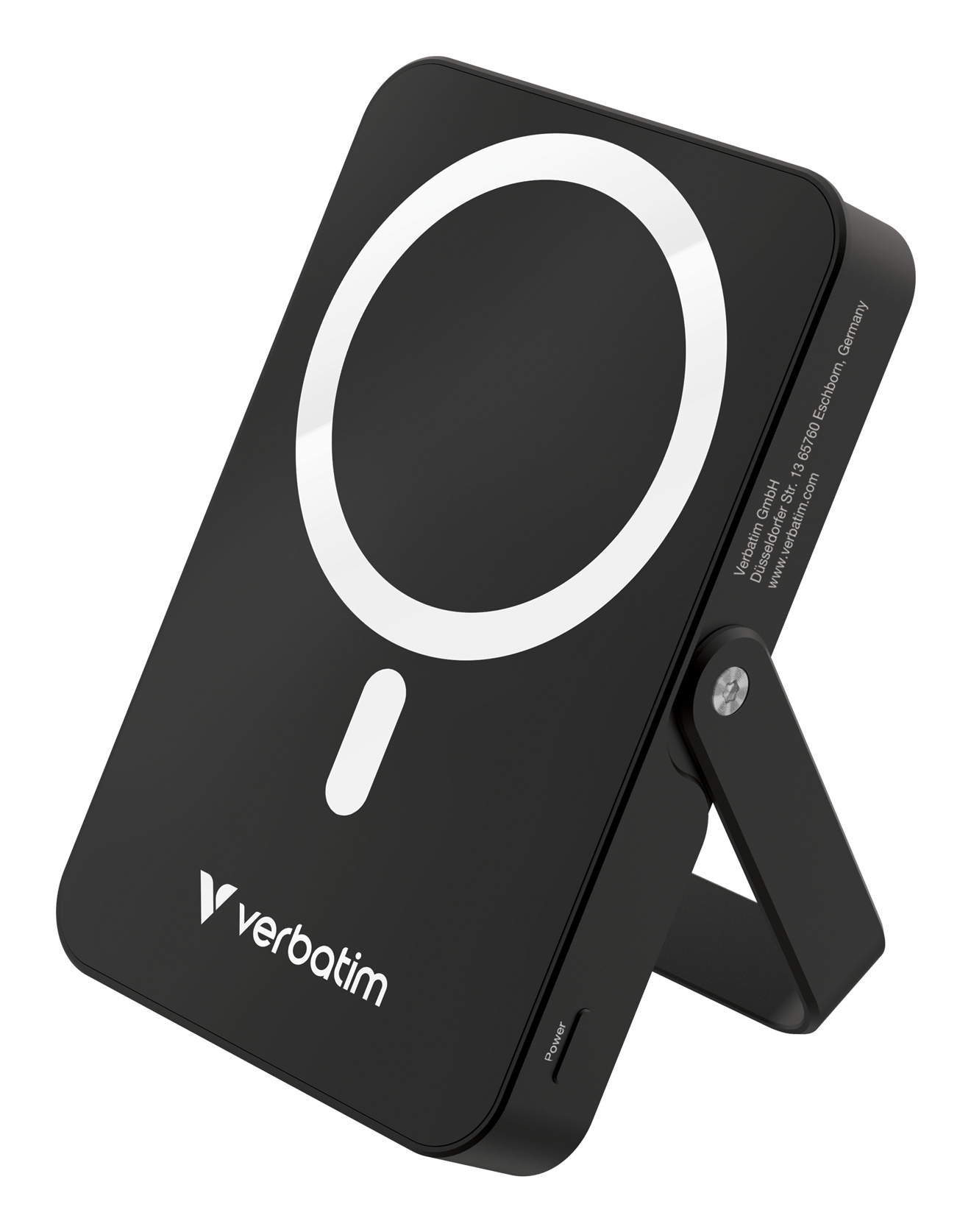 Charge 'n' Go Magnetic Wireless Polímero de litio 10000 mAh Cargador inalámbrico Negro