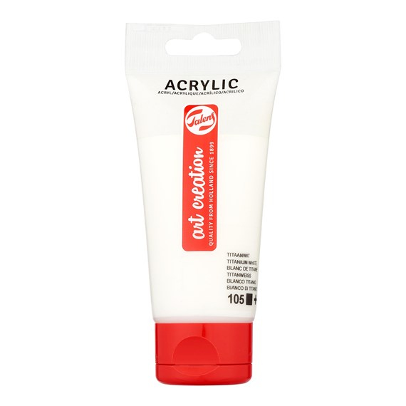3511105M pintura acrílica 75 ml Blanco Tubo