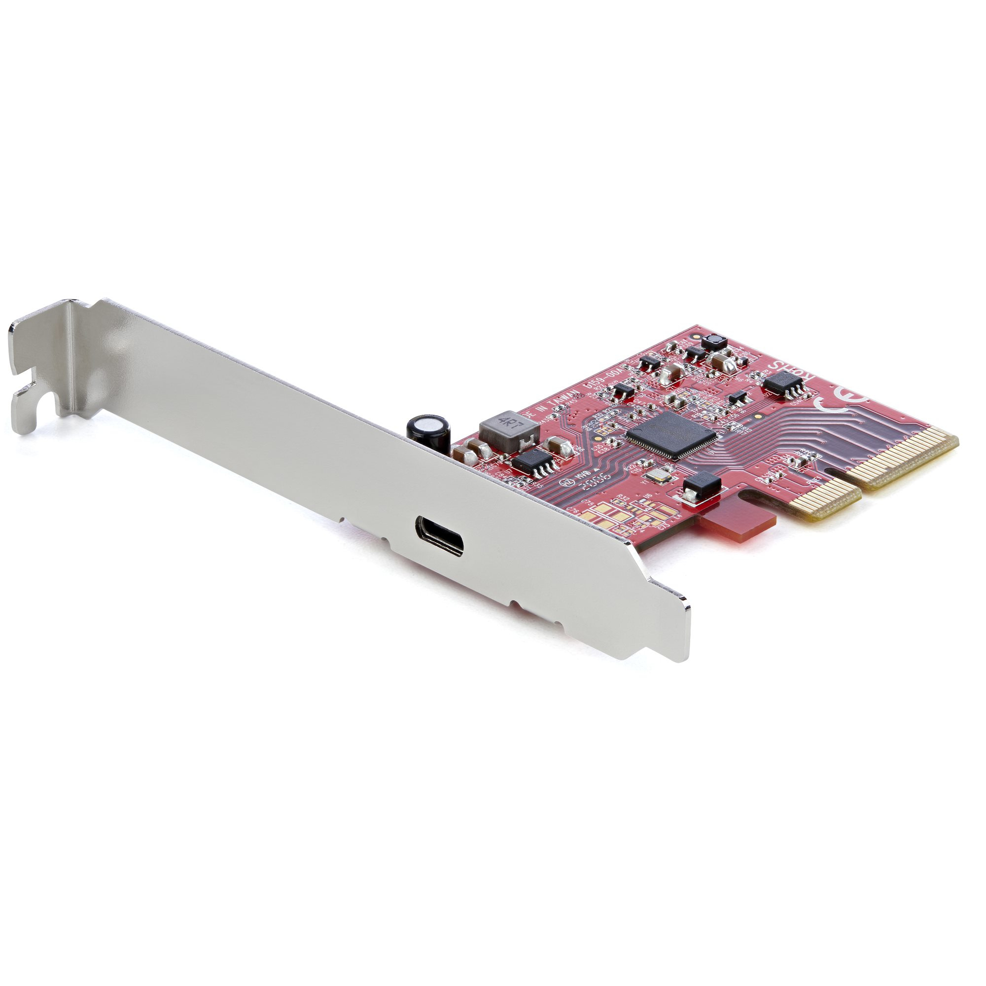 Tarjeta PCIe 1 Puerto USB-C 3.2 Gen 2x2 - Tarjeta Controladora PCI Express 3.0 x4 USB Tipo C SuperSpeed de 20Gbps - Tarjeta Adaptadora USB Tipo C - Win/Linux/Mac - TAA