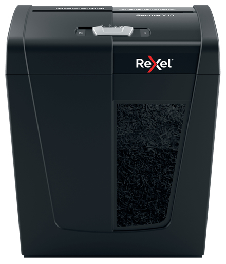 Secure X10 triturador de papel Corte cruzado 68 dB Negro