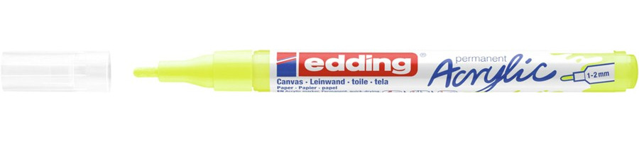 5300 acrylic marker fine marcador permanente Amarillo 1 pieza(s)