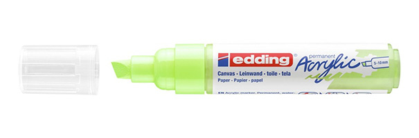 5000 Acrylic Marker Broad marcador permanente Punta de cincel Verde 1 pieza(s)