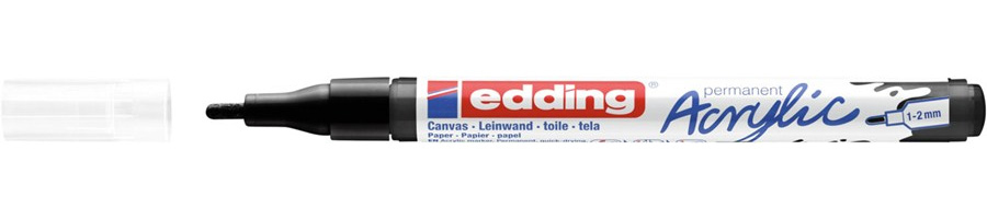 5300 acrylic marker fine marcador permanente Negro 1 pieza(s)