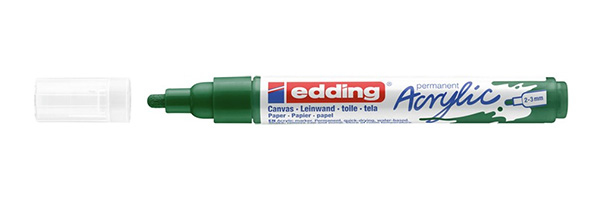 5300 acrylic marker fine marcador permanente Verde 1 pieza(s)