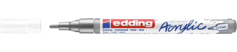 5300 acrylic marker fine marcador permanente Plata 10 pieza(s) 5300-923