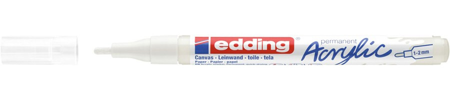 5300 acrylic marker fine marcador permanente Blanco 1 pieza(s)