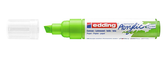 5000 Acrylic Marker Broad marcador permanente Punta de cincel Verde 5 pieza(s) 5000-927
