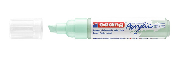 5000 Acrylic Marker Broad marcador permanente Punta de cincel Menta 1 pieza(s)