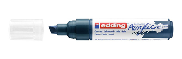 5000 Acrylic Marker Broad marcador permanente Punta de cincel Azul 1 pieza(s)
