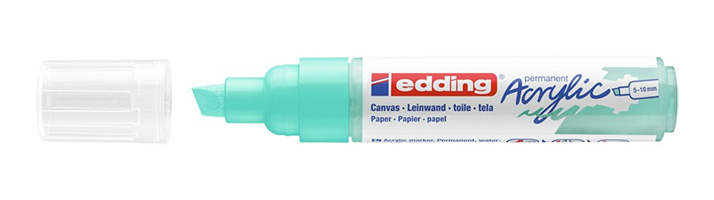 5000 Acrylic Marker Broad marcador permanente Punta de cincel Turquesa 1 pieza(s)
