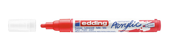 5300 acrylic marker fine marcador permanente Rojo 1 pieza(s)