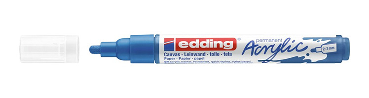 5300 acrylic marker fine marcador permanente Azul 1 pieza(s)