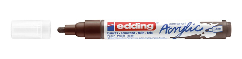5300 acrylic marker fine marcador permanente Marrón 1 pieza(s)