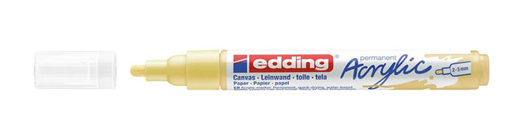 5300 acrylic marker fine marcador permanente Amarillo 1 pieza(s)