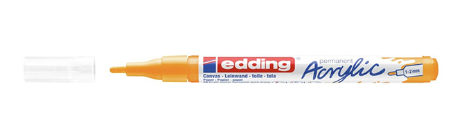 5300 acrylic marker fine marcador permanente Amarillo 1 pieza(s)