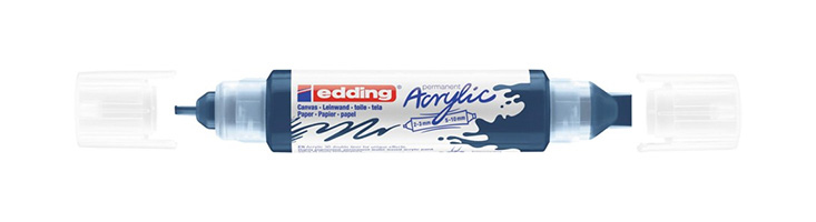 Acryl 3D Double Liner marcador permanente Azul 1 pieza(s)