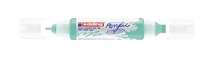 Acryl 3D Double Liner marcador permanente Turquesa 1 pieza(s)