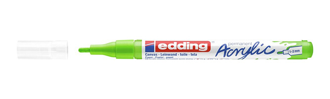 5300 acrylic marker fine marcador permanente Verde, Amarillo 10 pieza(s) 5300-927