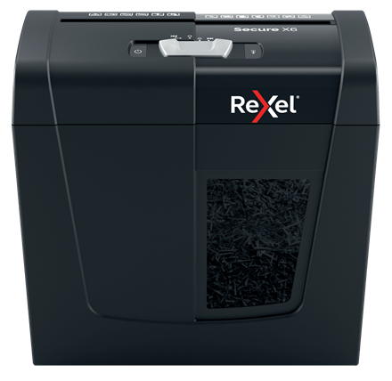 Secure X6 triturador de papel Corte cruzado 68 dB Negro