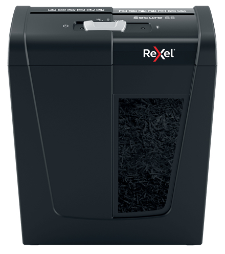 Secure S5 triturador de papel Corte en tiras 68 dB Negro