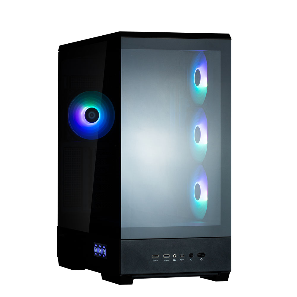 P50 DS Black Midi Tower Negro