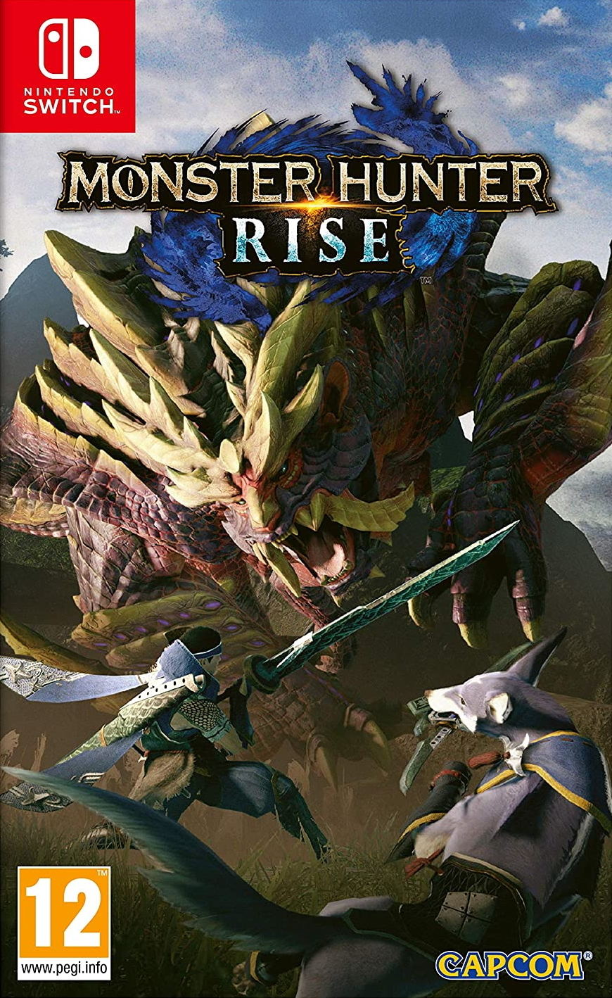 Monster Hunter Rise Estándar Inglés, Español Nintendo Switch
