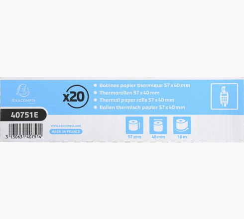 40751E papel térmico