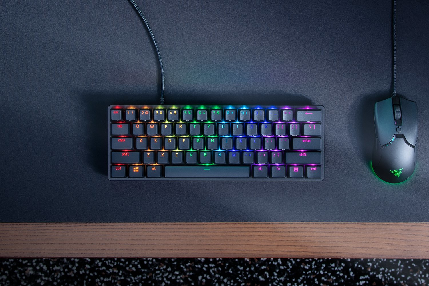 Huntsman Mini teclado USB Español Negro