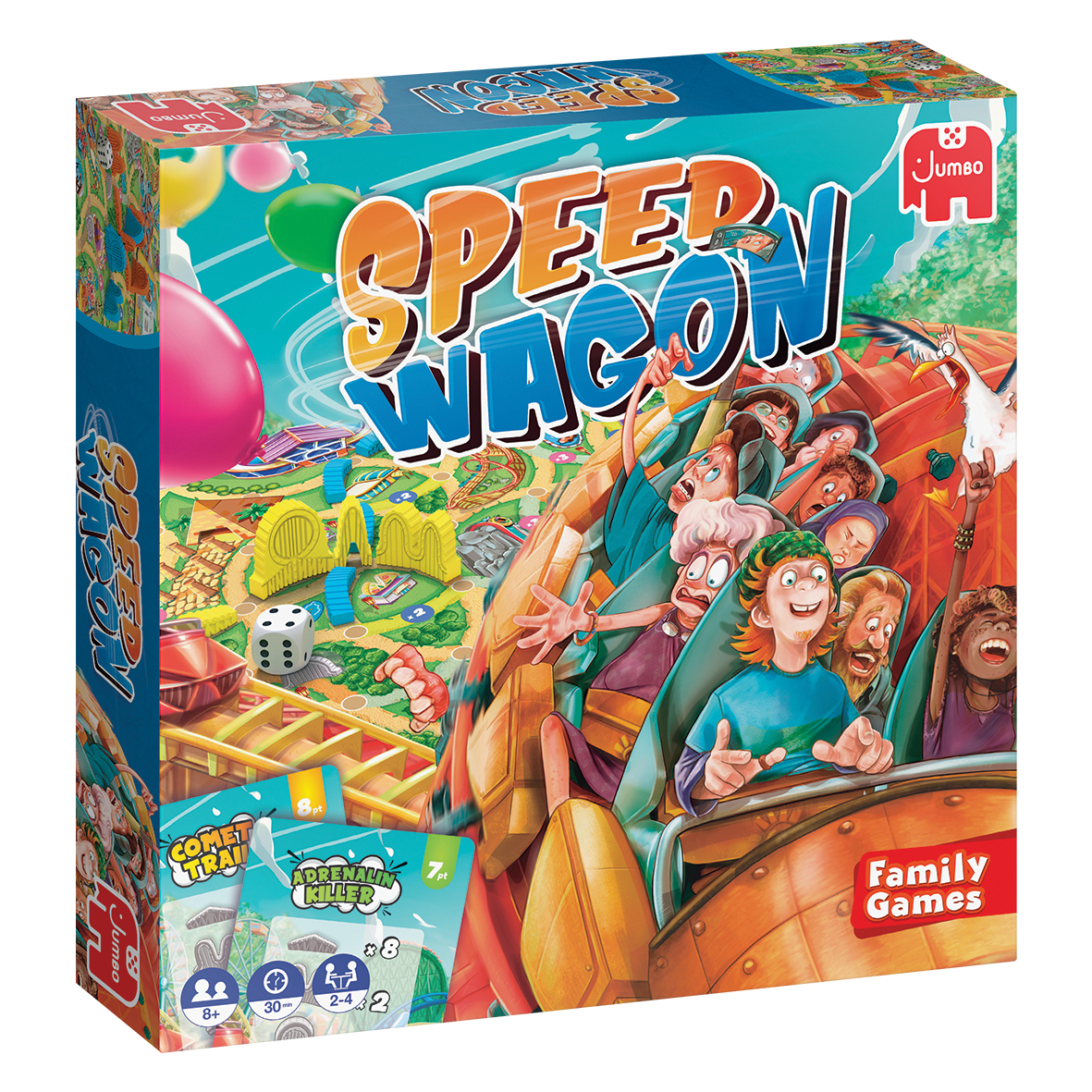 19825 juego de tablero Speed Wagon Juego De Cartas Juego de azar