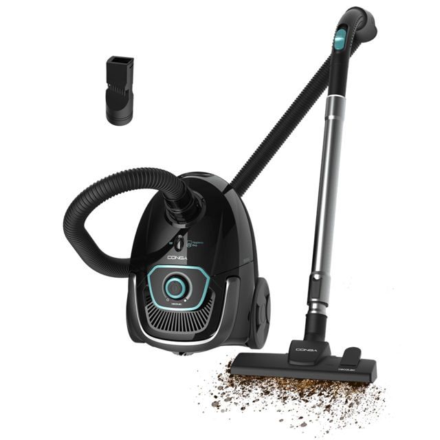 Conga Powerbag 2500 Plus 2,5 L Aspiradora de tambor Secar 850 W Bolsa para el polvo