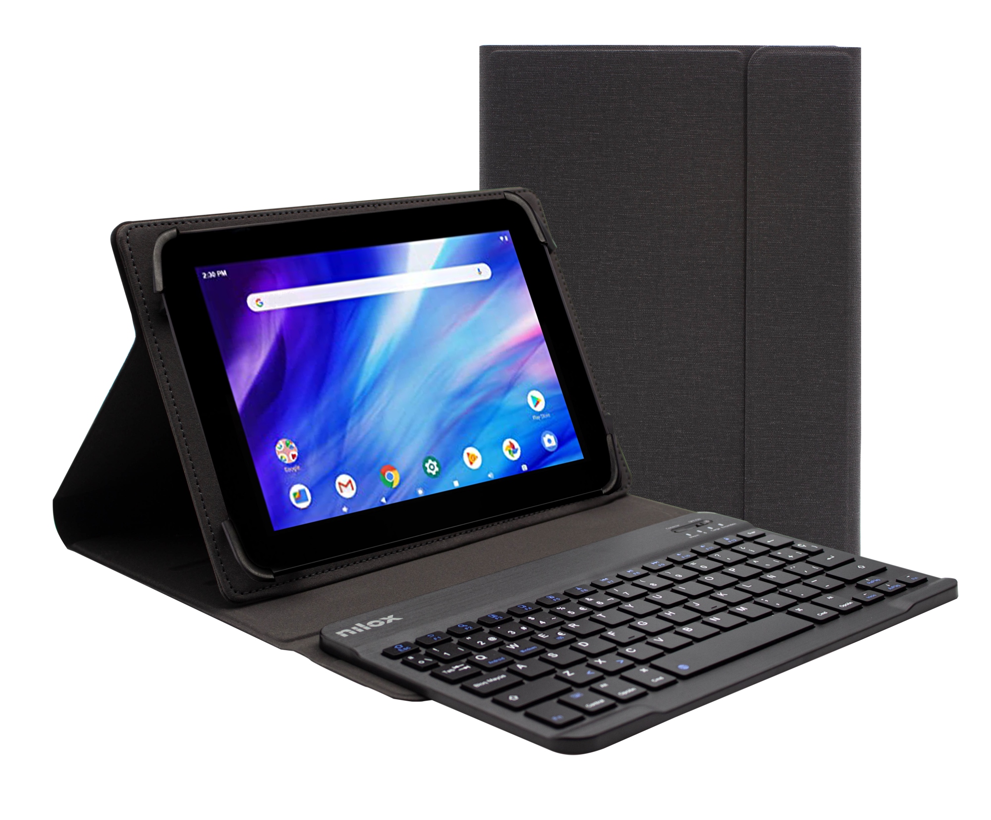 FUNDA TECLADO BLUETOOH DE 9.7" A 10.5" NEGRA