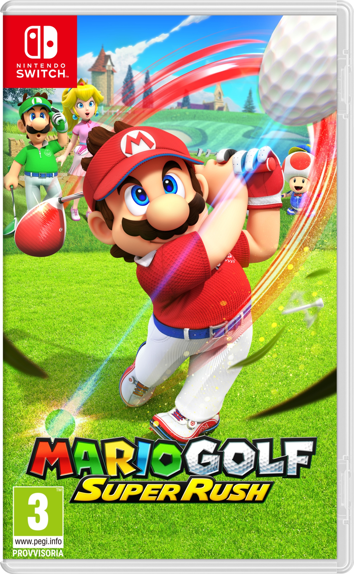 Mario Golf: Super Rush Estándar Alemán, Inglés Nintendo Switch