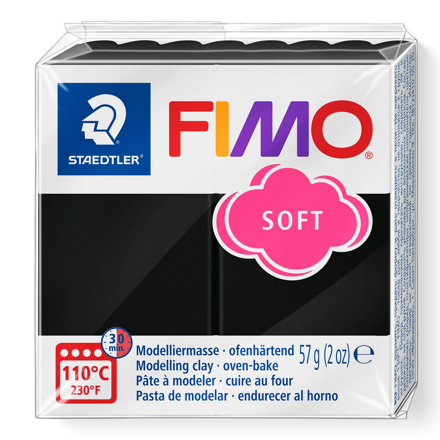 FIMO 8020 Pasta de modelar 57 g Negro 1 pieza(s)