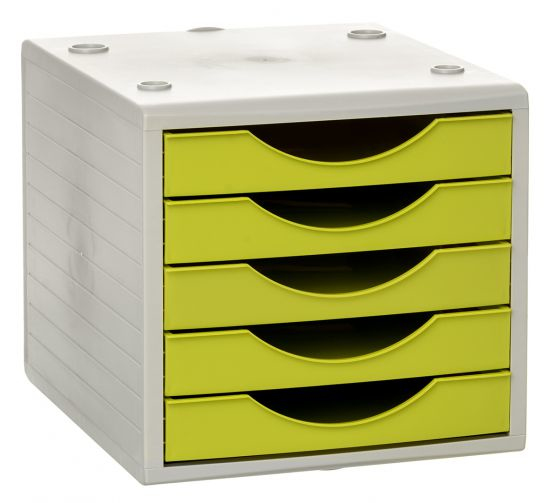 4005 KW bandeja de escritorio/organizador Gris, Amarillo