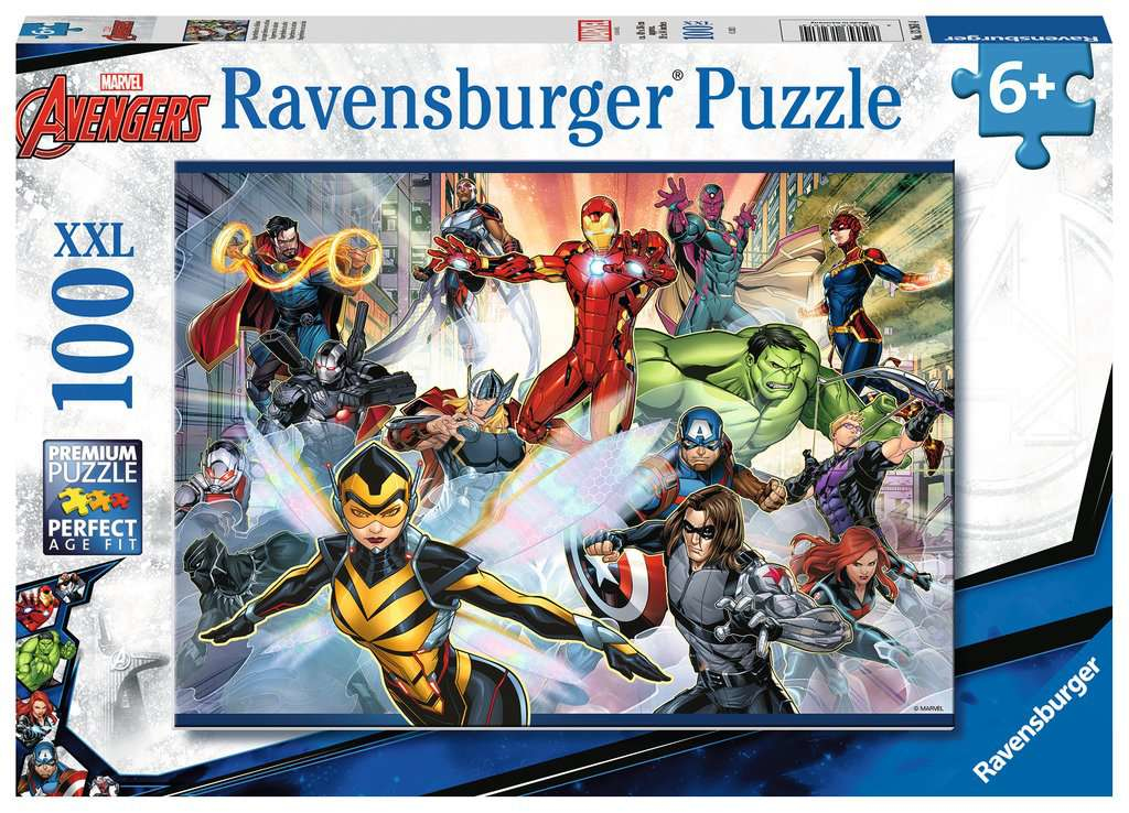 Avengers Puzle de figuras Arte