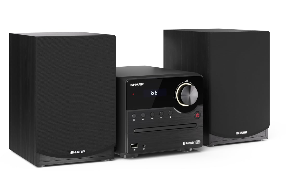 XL-B512(BK) sistema de audio para el hogar Microcadena de música para uso doméstico 45 W Negro