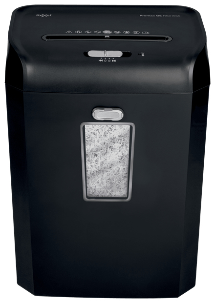 QS RSX1035 triturador de papel Corte cruzado 58 dB 22 cm Negro
