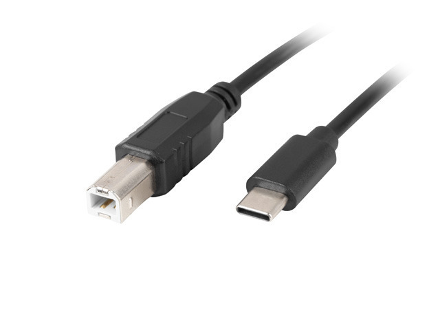 CA-USBA-14CC-0018-BK cable USB USB 2.0 1,8 m USB B USB C Negro